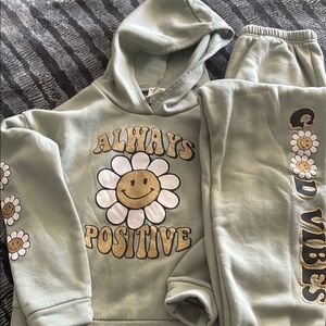 Lily Bleu Green Sweatpants Cozy Joggers